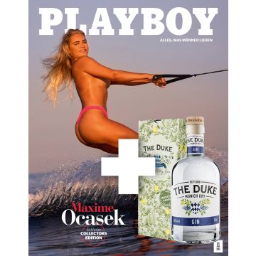 PLAYBOY Miniabo 3 Ausgaben + THE DUKE Gin