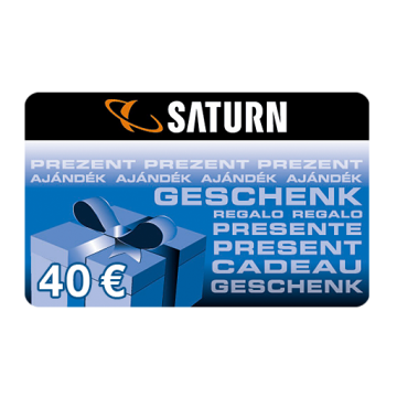 40 € Saturn-Gutschein